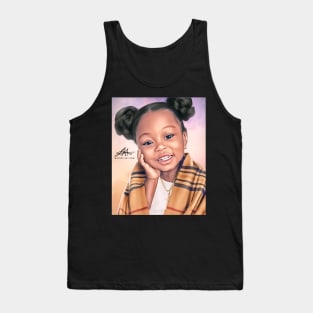 Beautiful Black Princess Tank Top